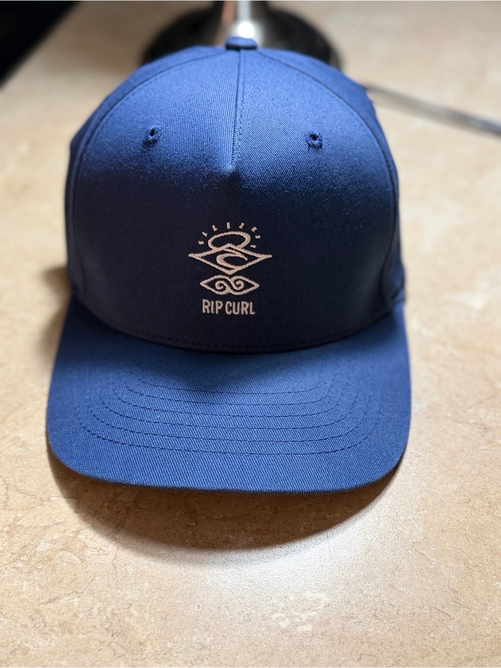 Rip Curl Flex Fit Navy Embroidered Logo Hat